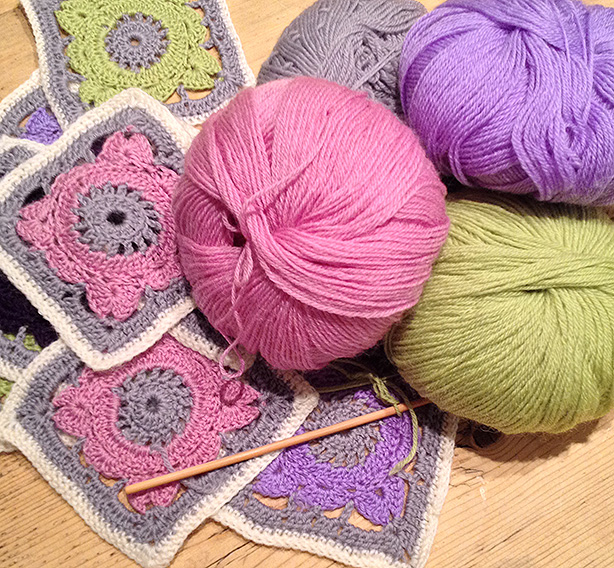 Crochet granny Squares