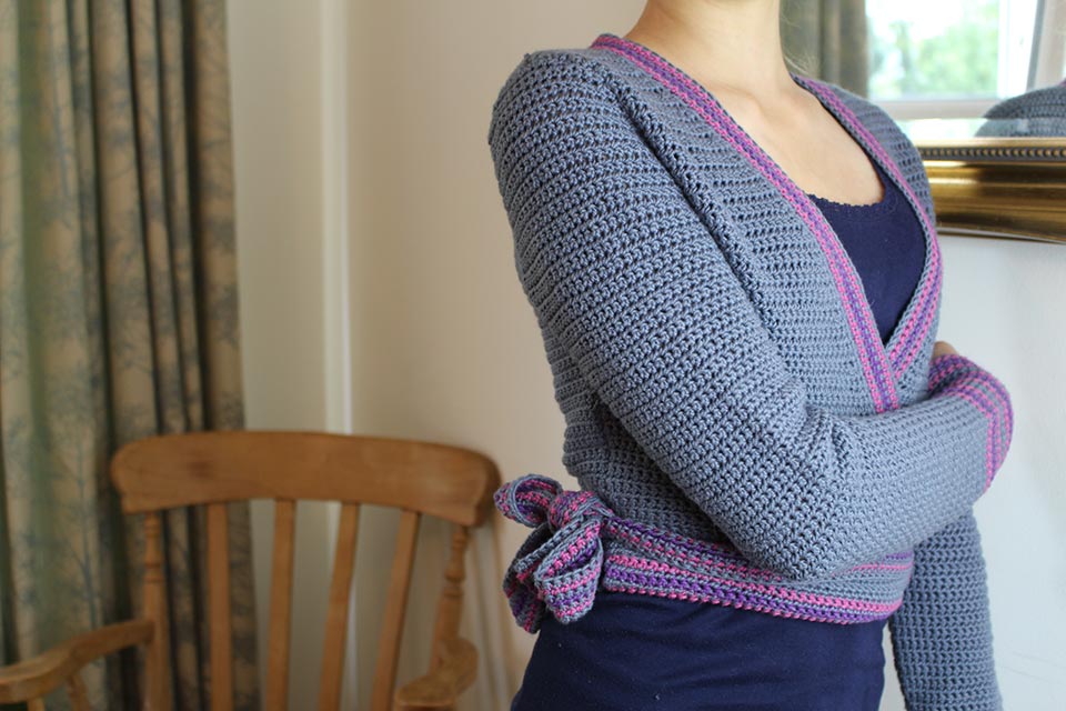 Crochet Yoga Top by Sara Huntington